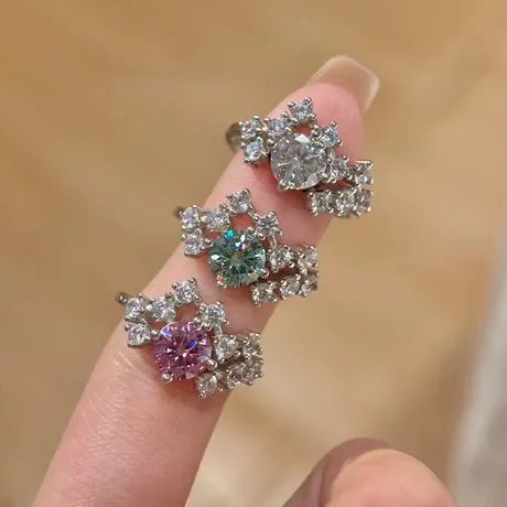 bs5_130_1049185172743.jpg Olivetta Pear Cut Moss Agate Ring Set - 图片 1