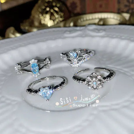 er3_70_876987027120.jpg Parallel Meet Bypass Firework Cut Topaz Promise Ring - 图片 1