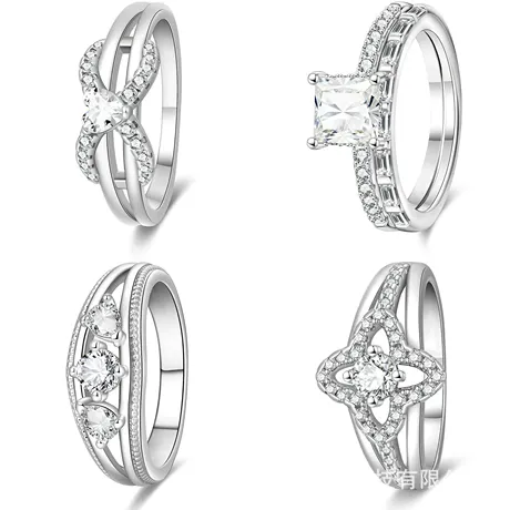 er5_134_1071385038074.jpg 3D Infinity Heart Promise Ring Sterling Silver - 图片 1