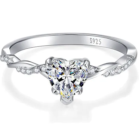 fix_1459_1043509958705.jpg Minimalist Twist V Shape Pav Heart Promise Ring - 图片 1