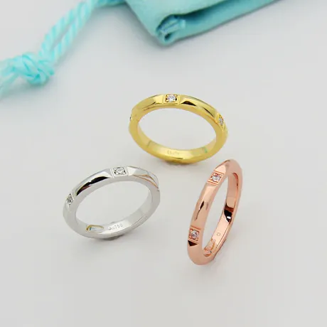 na_12_986195837142.jpg Two Tone Cat Round Cut Sterling Silver Ring For Men - 图片 1