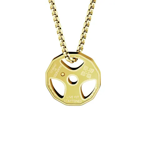 na_182_711034420007.jpg Move My Way Clip On Fitness Weight Plate Charm - 图片 1