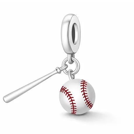 na_183_1026221637206.jpg Move My Way Clip On Star Inlay Baseball Charm - 图片 1