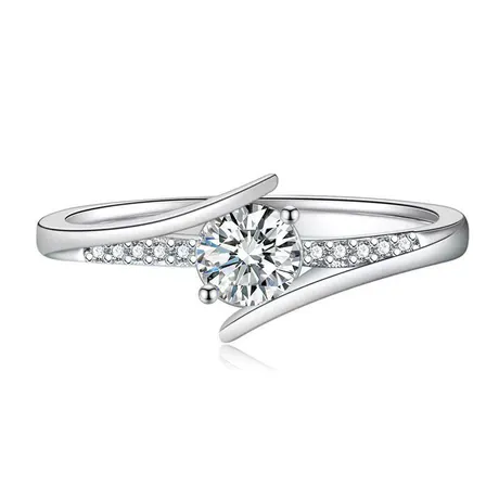 na_253_991274918081.jpg Bypass Marquise Cut Promise Ring Sterling Silver - 图片 1
