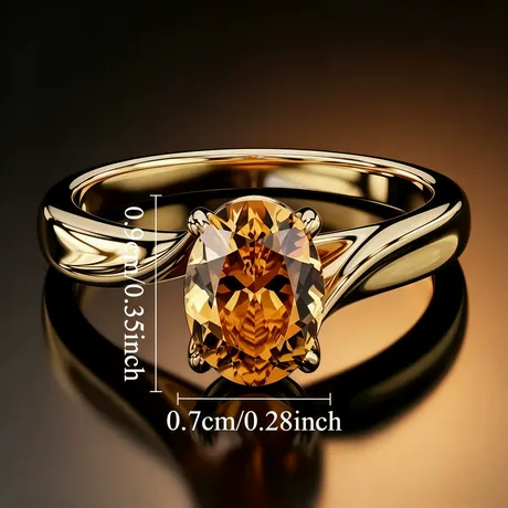 na_291_1067168119975.jpg Thorn Bypass Black Rutilated Quartz Engagement Ring - 图片 1