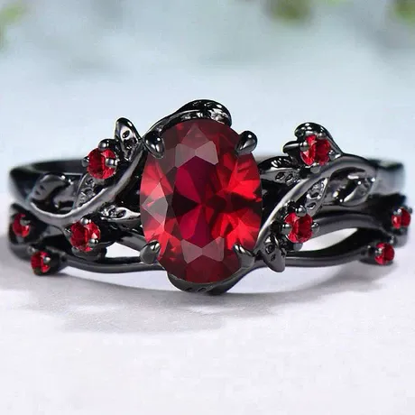na_41_865142410937.jpg Until Death Gothic Bat Wing Kite Cut Bypass Ring - 图片 1