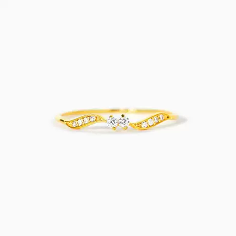 na_44_941351936196.jpg Gold Twist Pave Round Cut Promise Ring - 图片 1