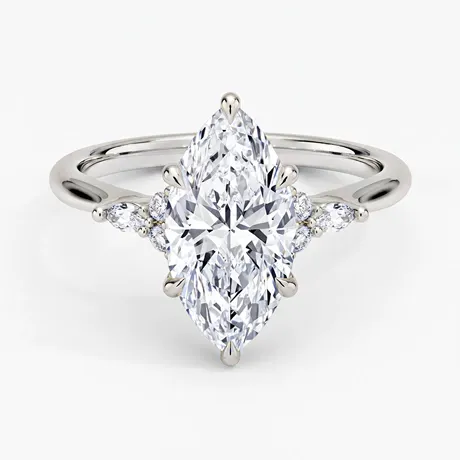 na_95_1060380856866.jpg Custom Violet Women Floral Engagement Ring Sterling Silver - 图片 1