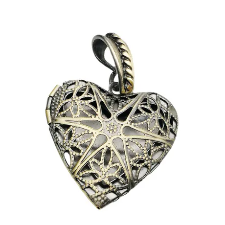 nk1_15_676258840697.jpg Until Death Custom Bat Wing Heart Photo Locket - 图片 1