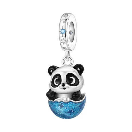 nk3_92_1008206356701.jpg Custom Cute Shark Cat Necklace With Heart Birthstone - 图片 1
