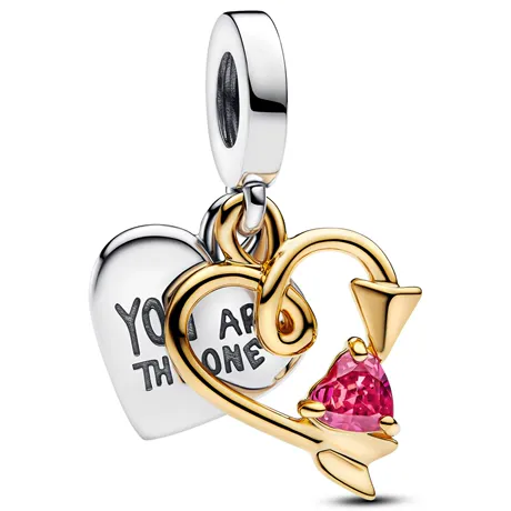 nk5_159_851764483606.jpg Custom Engraving Birthstone Cupid's Arrow Heart Necklace - 图片 1