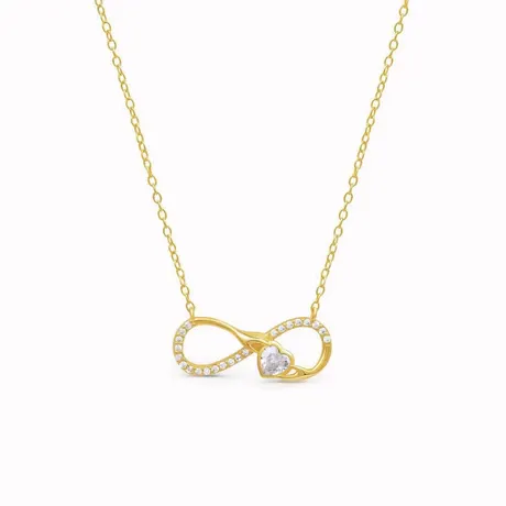 nk7_257_948269472621.jpg Infinity Custom Birthstone Cat Necklace - 图片 1