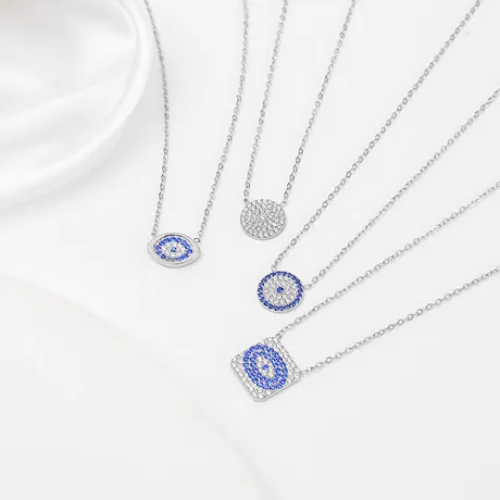 nk8_277_903212907556.jpg Midsummer Night Pansy Moonstone Flower Necklace - 图片 1