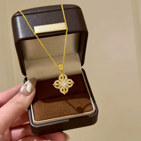nk8_280_957956928515.jpg X Leyla Wild Leopard Butterfly Necklace - 图片 1
