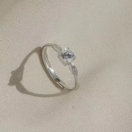 pr3_74_992783733475.jpg Classic Heart Promise Ring Sterling Silver - 图片 1