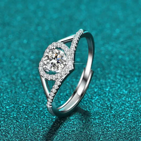 pr3_80_714901966385.jpg Custom Twisted Halo Heart Shaped Engagement Ring - 图片 1