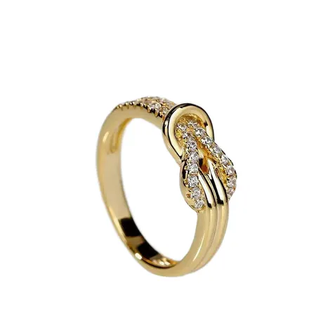 rg6_177_1008758214013.jpg Infinity Twist Pavé Stackable Women's Wedding Band - 图片 1