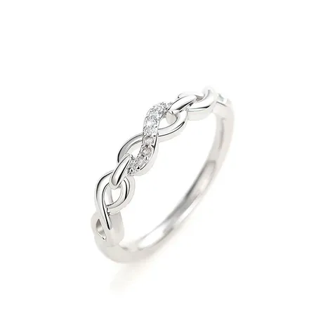 rg7_209_978802604863.jpg Classic Hercules Knot Twist Couple Ring Set - 图片 1