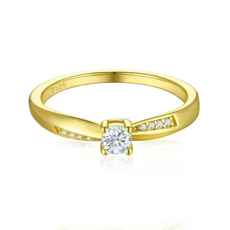 rg8_232_862430851796.jpg Minimalist Gold Swirl Round Cut Promise Ring - 图片 1