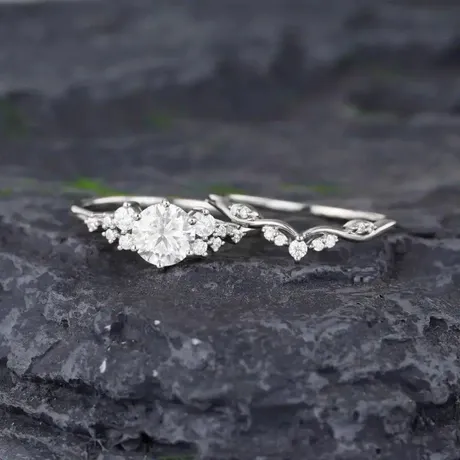 wd2_2_947477106179.jpg Custom Infinity Twist Oval Cut Engagement Ring - 图片 1