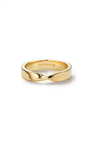 wd3_18_1012045832404.jpg Men S Gold Twisted Wedding Band With Stone - 图片 1