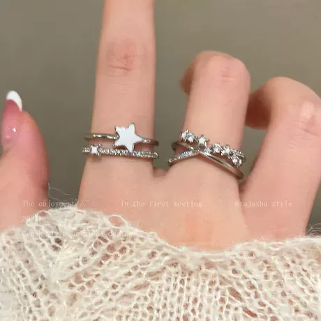 wd6_165_865105263649.jpg Crossover Cluster Pave Wedding Band For Women - 图片 1