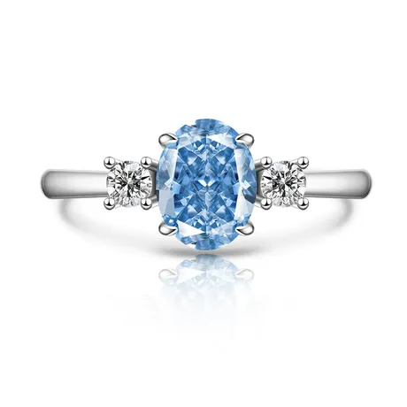 wd7_205_908093547177.jpg Custom Crescent Moon Oval Engagement Ring 10K/14K/18K Gold & Platinum - 图片 1