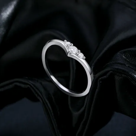 wd8_211_844795118817.jpg Custom Bypass Women's Wedding Band 10K/14K/18K Gold Platinum - 图片 1