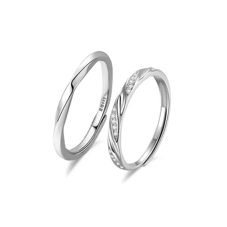wd8_223_993476867122.jpg Women's Wave Wedding Band With Diagonal Pavé Stones - 图片 1
