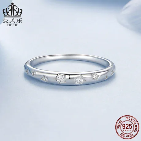 wd8_230_989159931580.jpg Custom Tension Set Women's Wedding Band 10K/14K/18K Gold Platinum - 图片 1