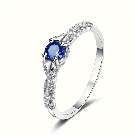 wd9_243_986512466865.jpg Split Shank Round Alexandrite Engagement Ring - 图片 1