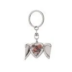 Openable Angel Wings Heart Personalized Sterling Silver Photo Necklace - 图片 6