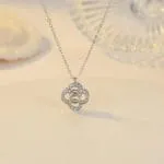 Orca Whale Personalized Photo Projection Sterling Silver Necklace - 图片 40