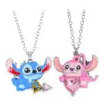 "Cherub" Extraterrestrial With Love Enamel Sterling Silver Necklace