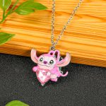 "Cherub" Extraterrestrial With Love Enamel Sterling Silver Necklace - 图片 3