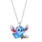 "Cherub" Extraterrestrial With Love Enamel Sterling Silver Necklace - 图片 6