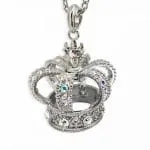 "Crowns For You" Coronation Crown Sterling Silver Necklace - 图片 9