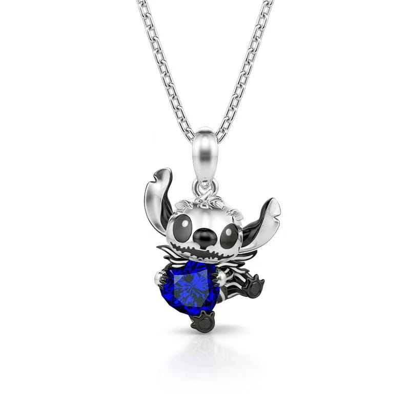 g_4960_0.jpg Hug Me "Little Monster" Heart Cut Sterling Silver Necklace - 图片 1