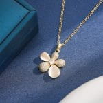 "Witch On Broom" Sterling Silver Necklace - 图片 12