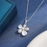 "Witch On Broom" Sterling Silver Necklace - 图片 13