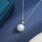 "Witch On Broom" Sterling Silver Necklace - 图片 23
