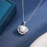 "Witch On Broom" Sterling Silver Necklace - 图片 27