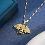 "Witch On Broom" Sterling Silver Necklace - 图片 38