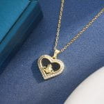 "Witch On Broom" Sterling Silver Necklace - 图片 42