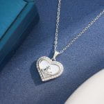 "Witch On Broom" Sterling Silver Necklace - 图片 43