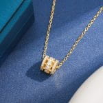 "Witch On Broom" Sterling Silver Necklace - 图片 44