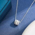 "Witch On Broom" Sterling Silver Necklace - 图片 45