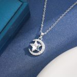 "Witch On Broom" Sterling Silver Necklace - 图片 55