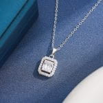 "Witch On Broom" Sterling Silver Necklace - 图片 7