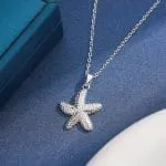 "Witch On Broom" Sterling Silver Necklace - 图片 65
